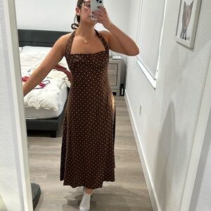 Zara polkadot dress